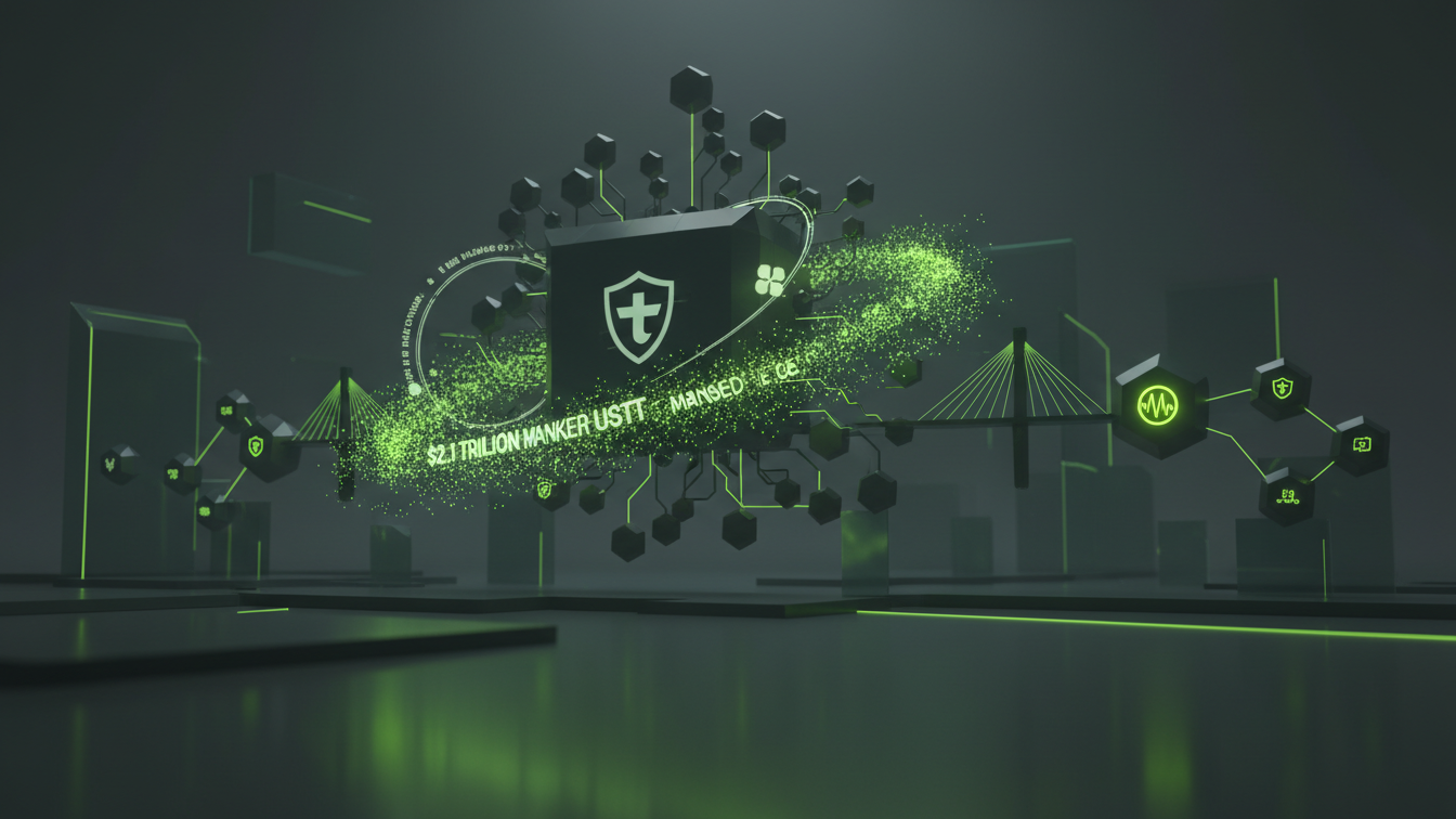 Editorial illustration for Tether Audit and TRON Holdings Accelerate Institutional Stablecoin Adoption