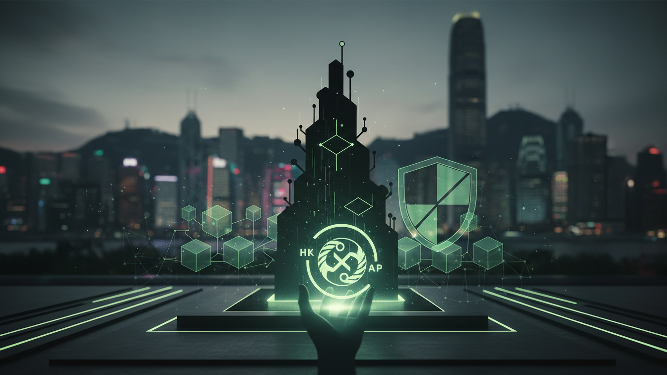 Editorial illustration for HKDAP Stablecoin Institutional Rollout Begins in Hong Kong