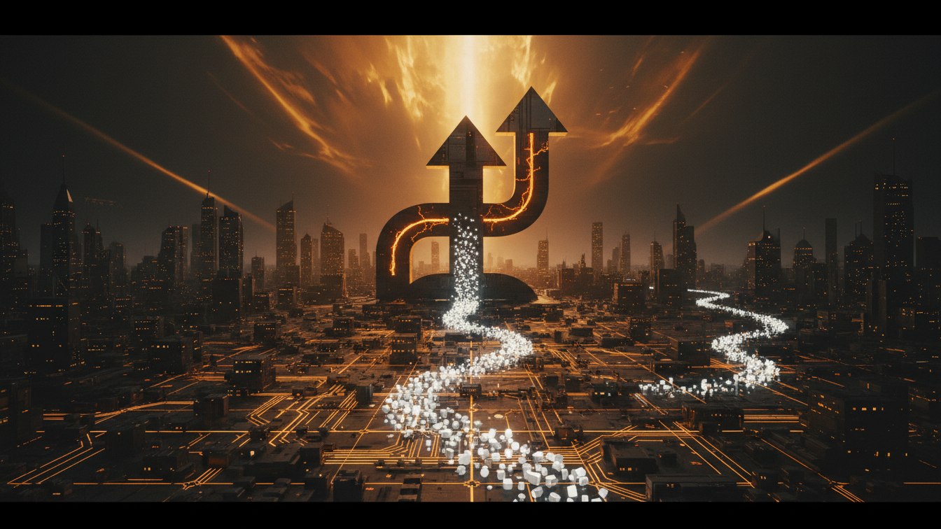Editorial illustration for RLUSD Adoption Accelerates as XRP Ledger Overtakes Ethereum