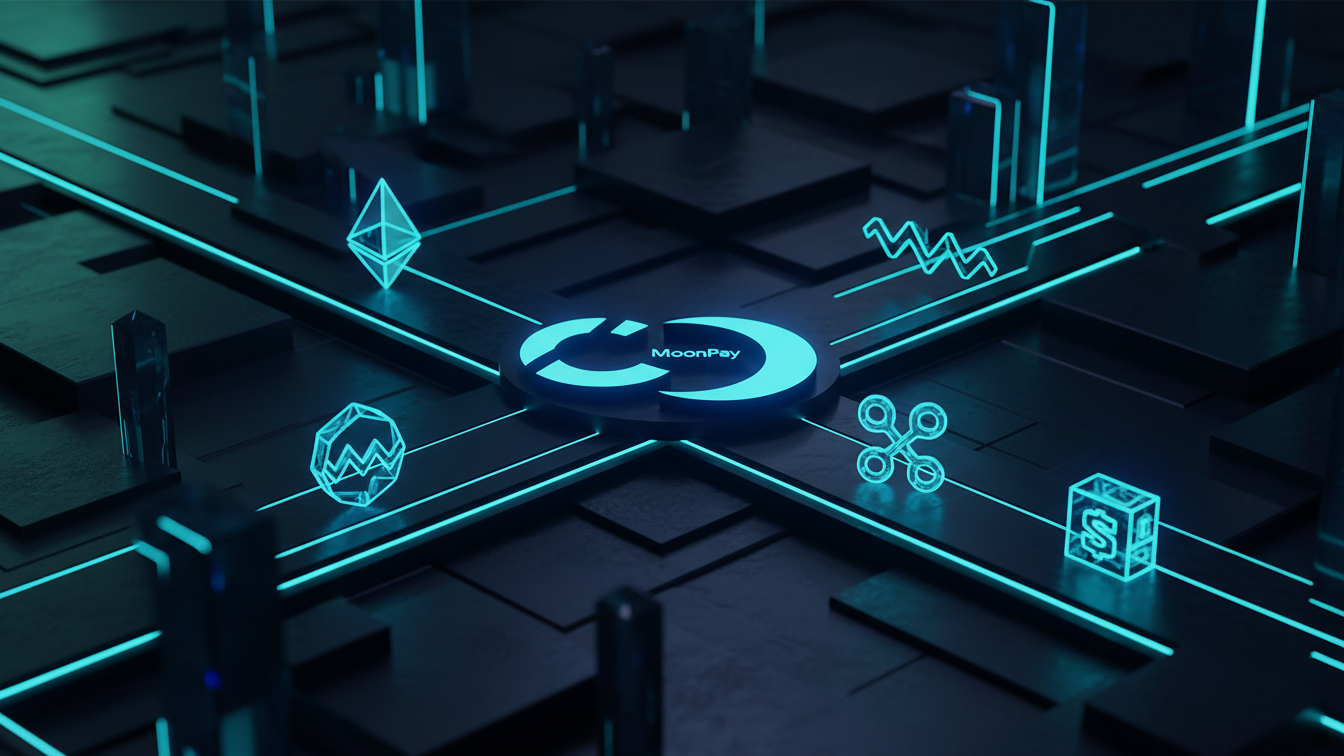 Editorial illustration for Cash App Expands Crypto Access with MoonPay for Ether Solana XRP