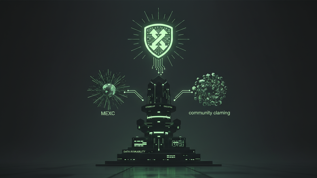 Editorial illustration for Aligned Launches $ALIGN, the Native Token of Its Full Ethereum Stack