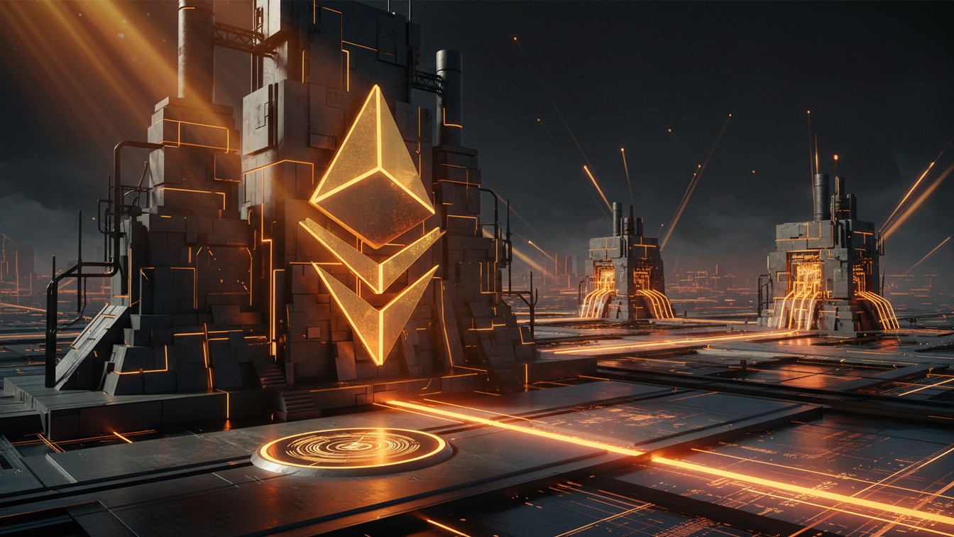 Editorial illustration for Aligned Launches $ALIGN, the Native Token of Its Full Ethereum Stack
