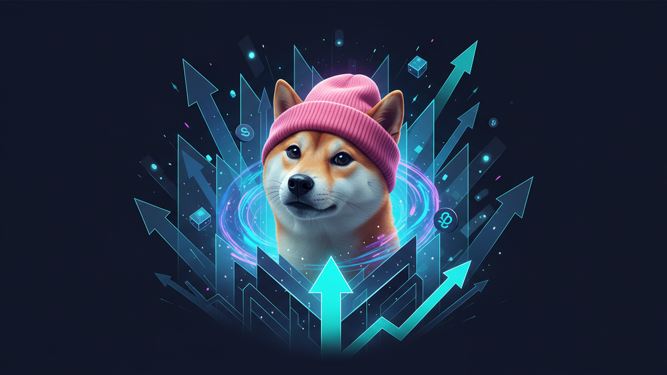 Editorial illustration for Why WIF Leads Dog-Themed Memecoins Amid August 2026 Rally