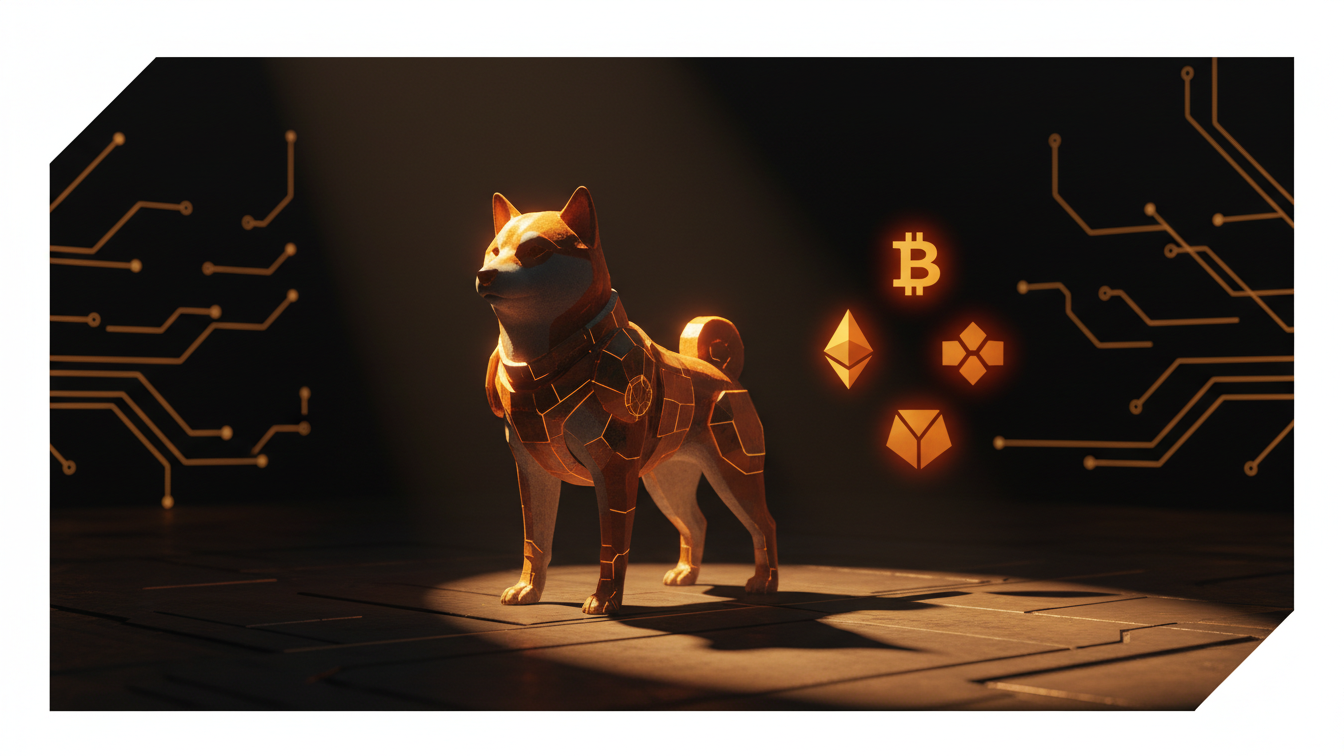 Editorial illustration for Shiba Inu Enters Japan's Elite Crypto List as Meme Coins Rally