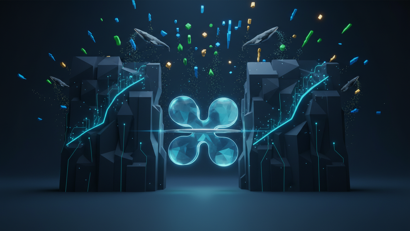 Coinbase Order-Book Walls Pin XRP Near $1.47 Amid Rally