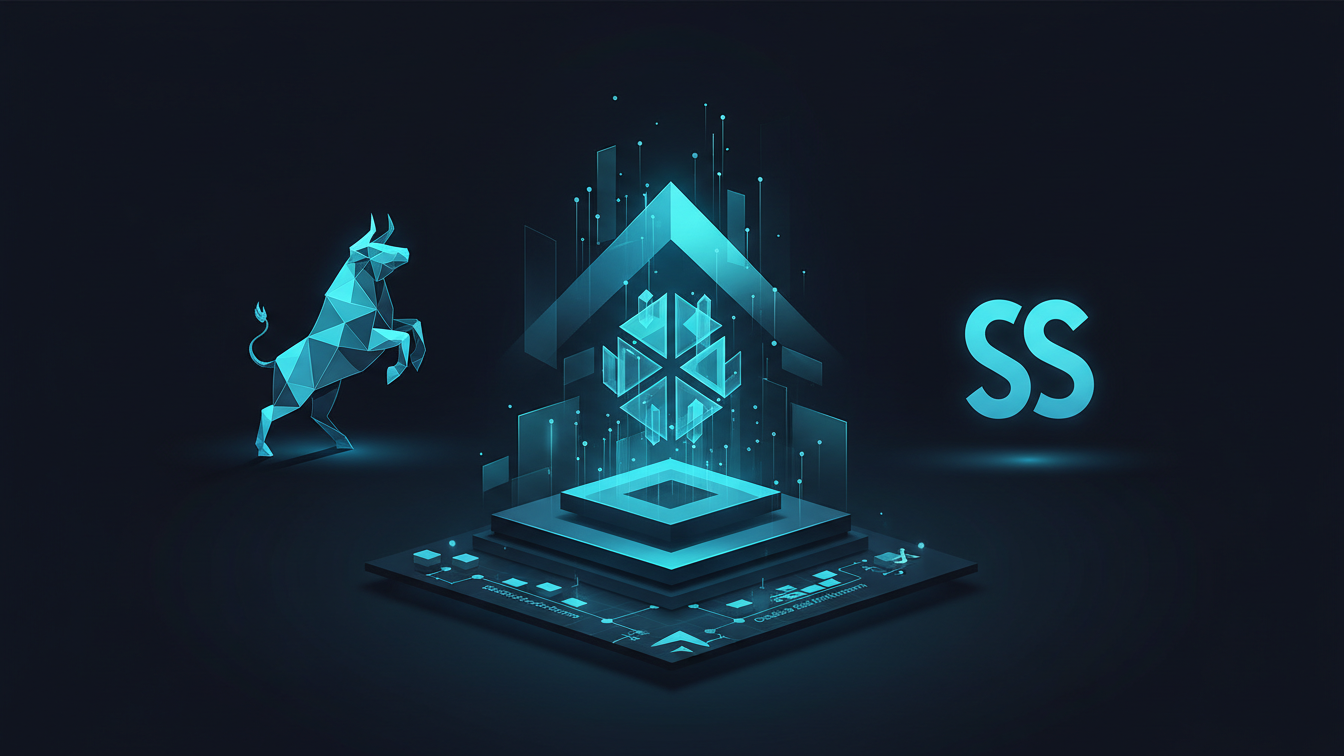 Editorial illustration for Solana Fee Reforms Divide Community as Schwab Adds SOL Amid BTC Surge