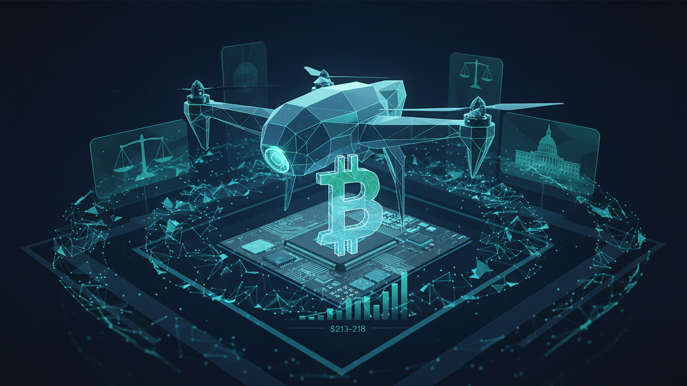 Editorial illustration for Nvidia AI Drone Scrutiny Fuels Crypto Swings in August 2026