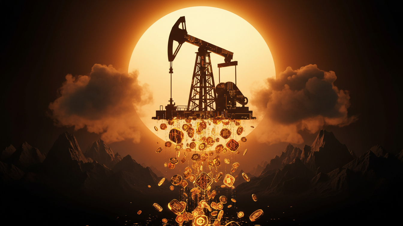 Editorial illustration for Venezuela Petro Token Launches Amid 2026 Airdrop Wave and Economic Pressures