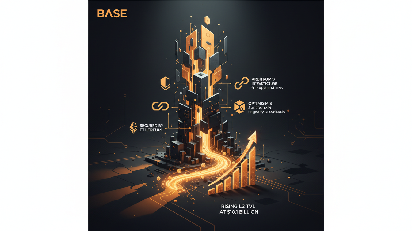 Editorial illustration for How Coinbase's Base Accelerates Ethereum Layer 2 Scaling
