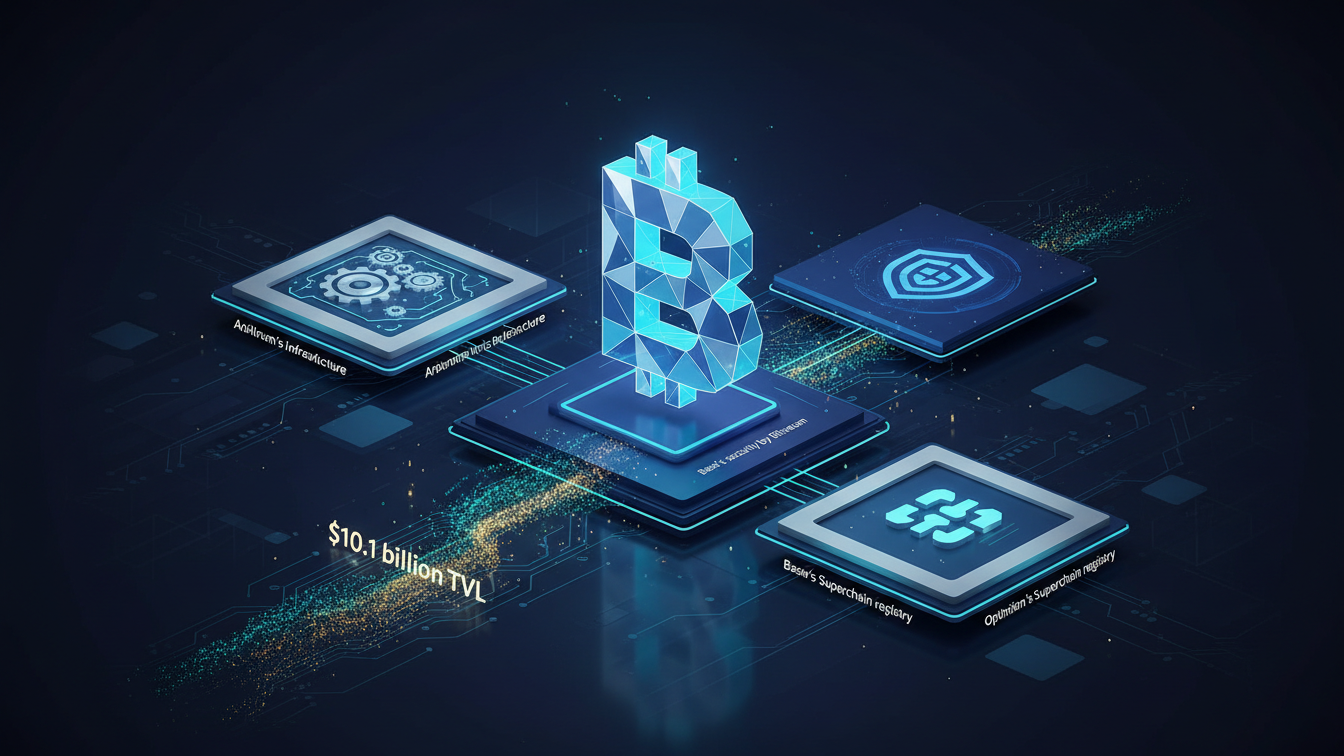 Editorial illustration for How Coinbase's Base Accelerates Ethereum Layer 2 Scaling