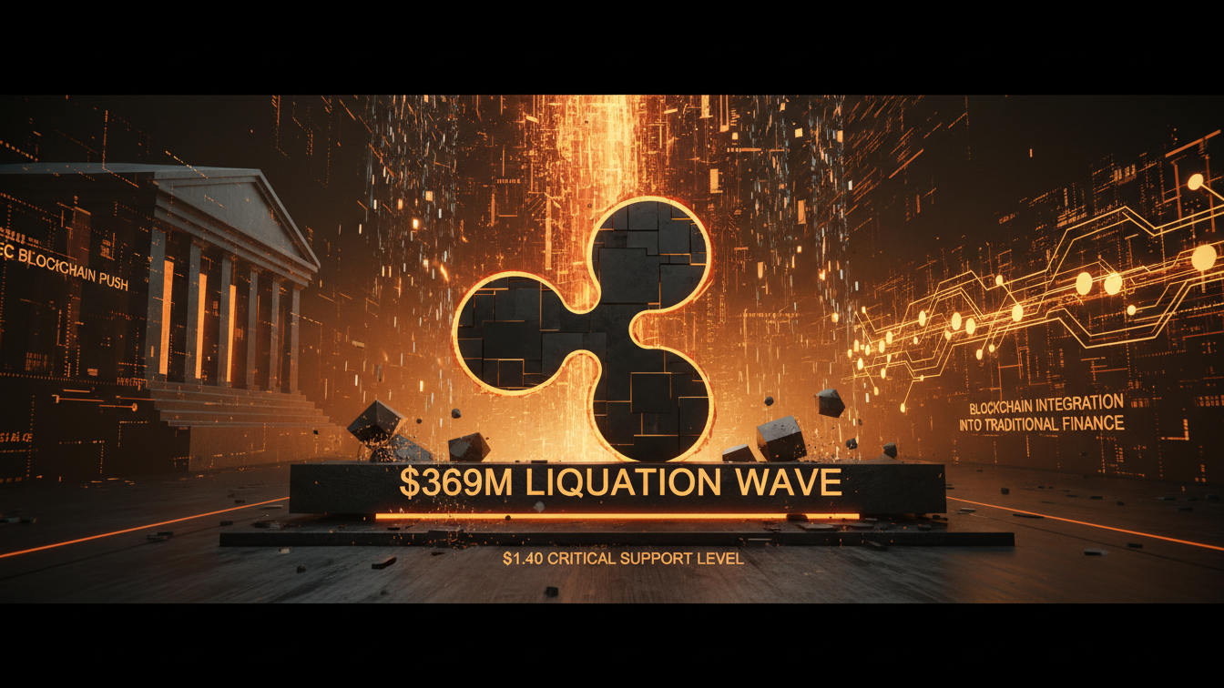 XRP Navigates $369M Liquidation Wave Amid SEC Blockchain Push September 2026