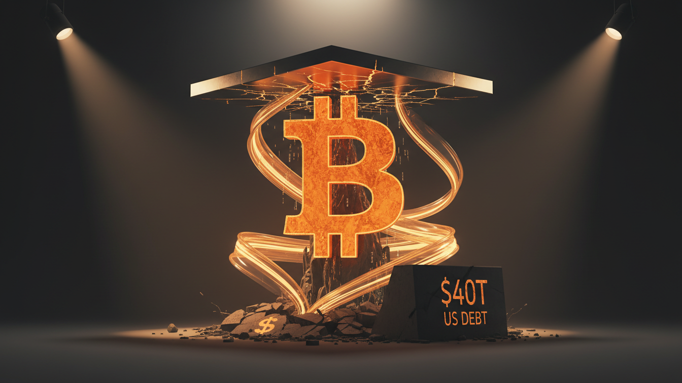 Editorial illustration for Bitcoin Holds Above $80K Amid $82.4K Rejection and Institutional Flows