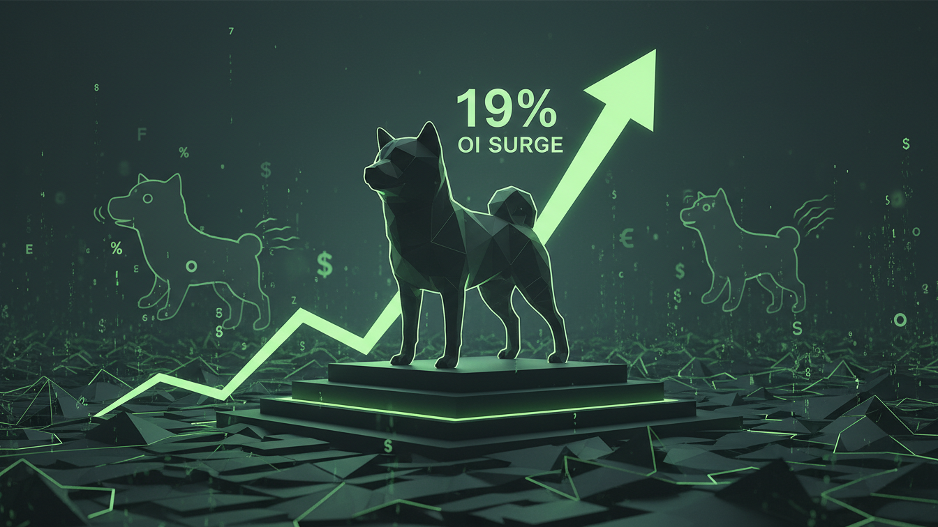 Shiba Inu Reclaims Key Level Amid 19% OI Surge in Volatile Meme Coin Market