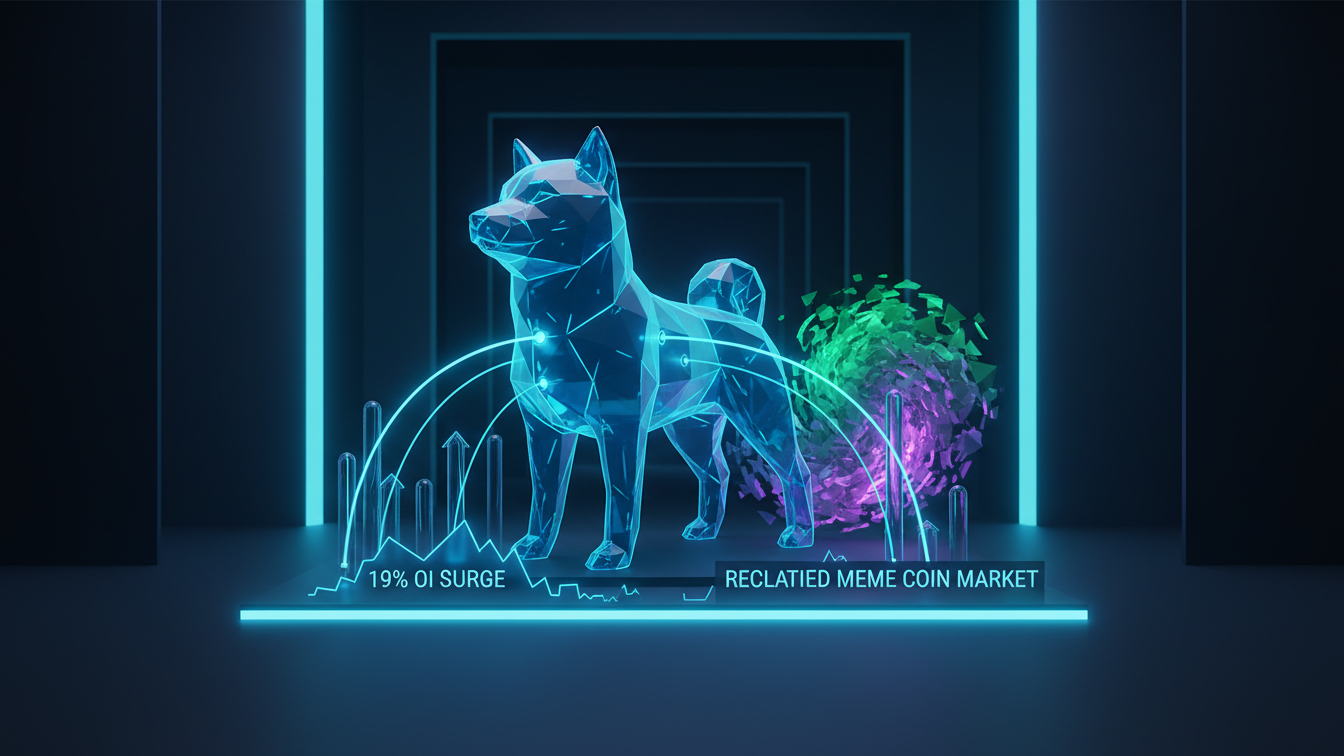 Shiba Inu Reclaims Key Level Amid 19% OI Surge in Volatile Meme Coin Market