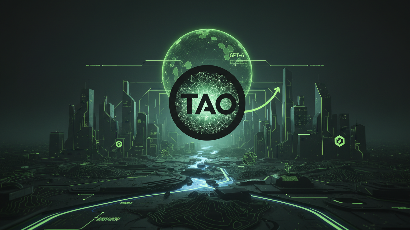 Editorial illustration for Bittensor TAO Shows Strength as GPT-6 Astra Meets Key Thresholds