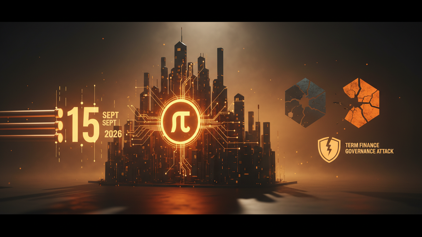 Editorial illustration for Pi Network Protocol 27 Targets September 15 Mainnet Upgrade Amid DeFi Governance Shifts
