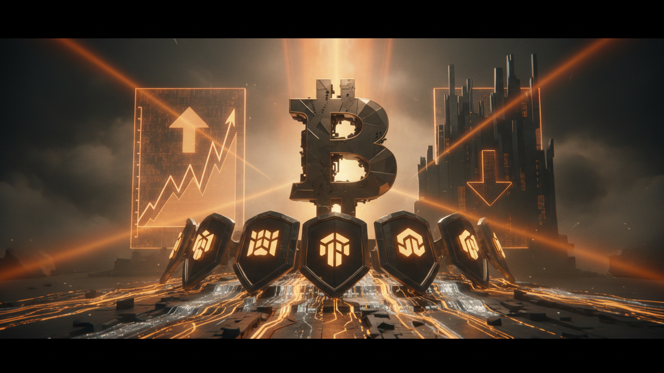 Bitcoin Defends $77K Amid $82K Resistance and Institutional Shields