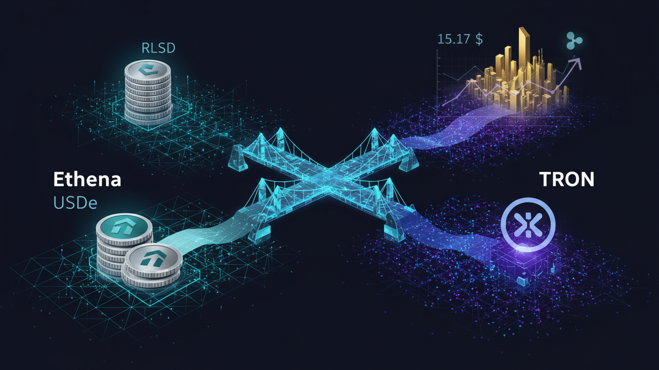 US De Expands via TRON as RLUSD Eyes $13T Corporate Opportunity