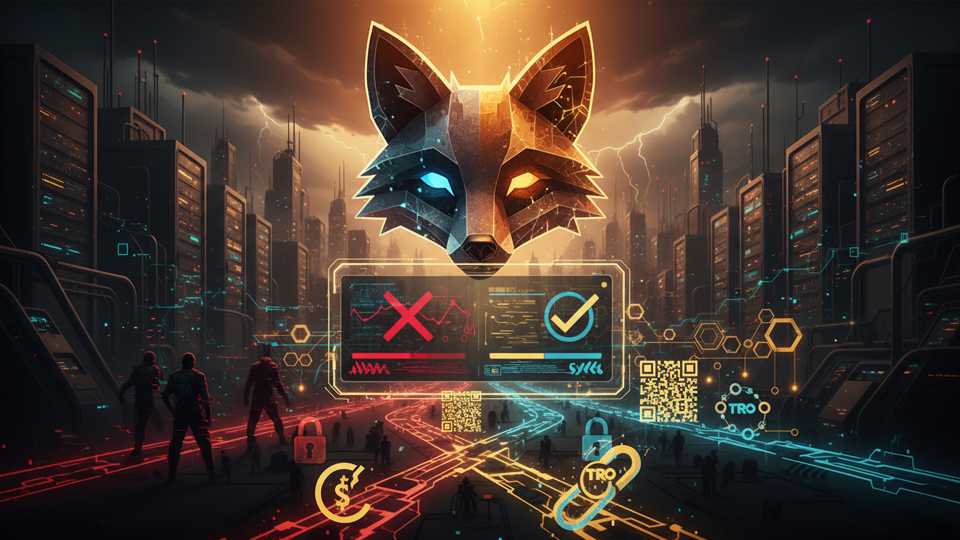 Editorial illustration for MetaMask Bolsters Scam Defenses as TRON Expands Connectivity