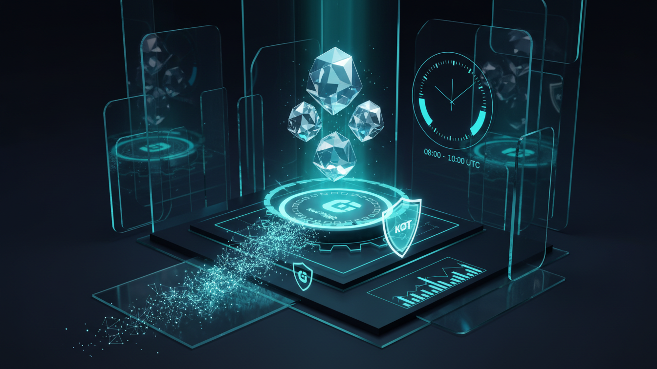 Editorial illustration for KuCoin Spotlight Returns With GNOT Subscription