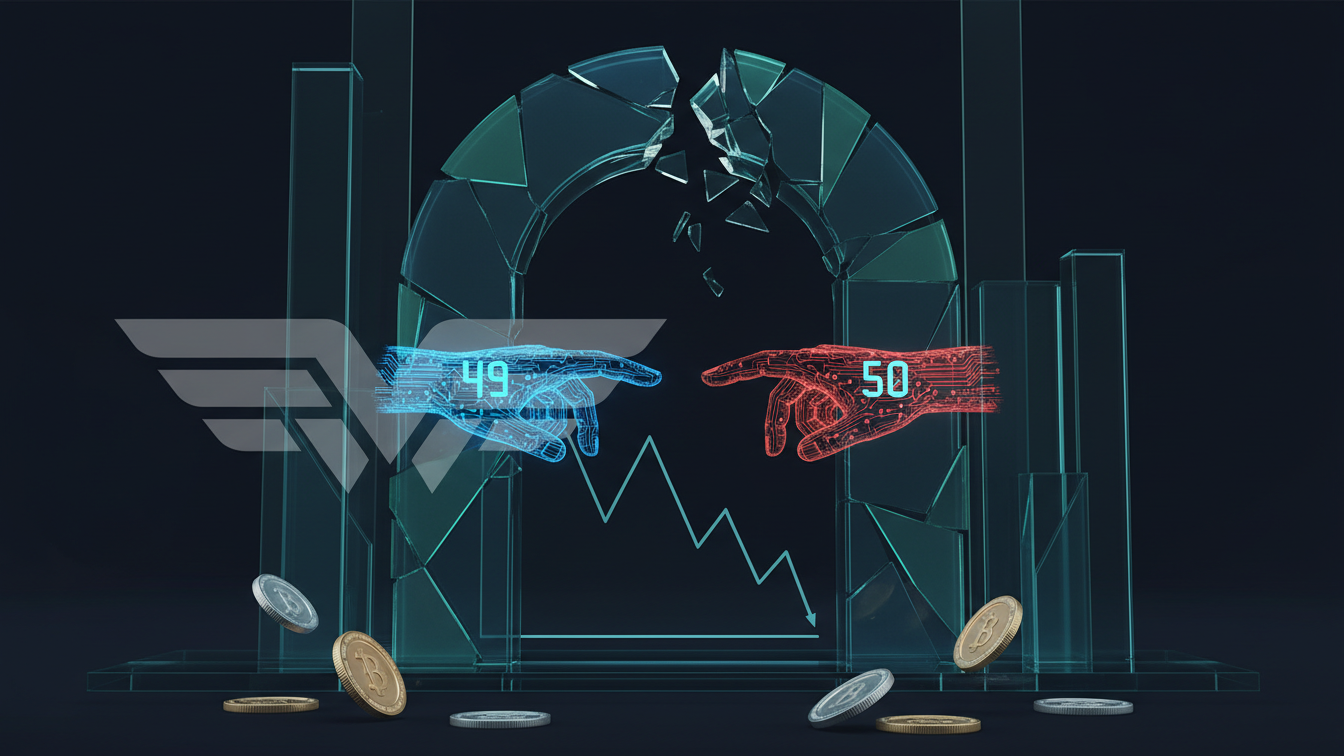 Editorial illustration for Senate Cloture Vote Fails on Clarity Act, Stalling Crypto Market Structure Bill