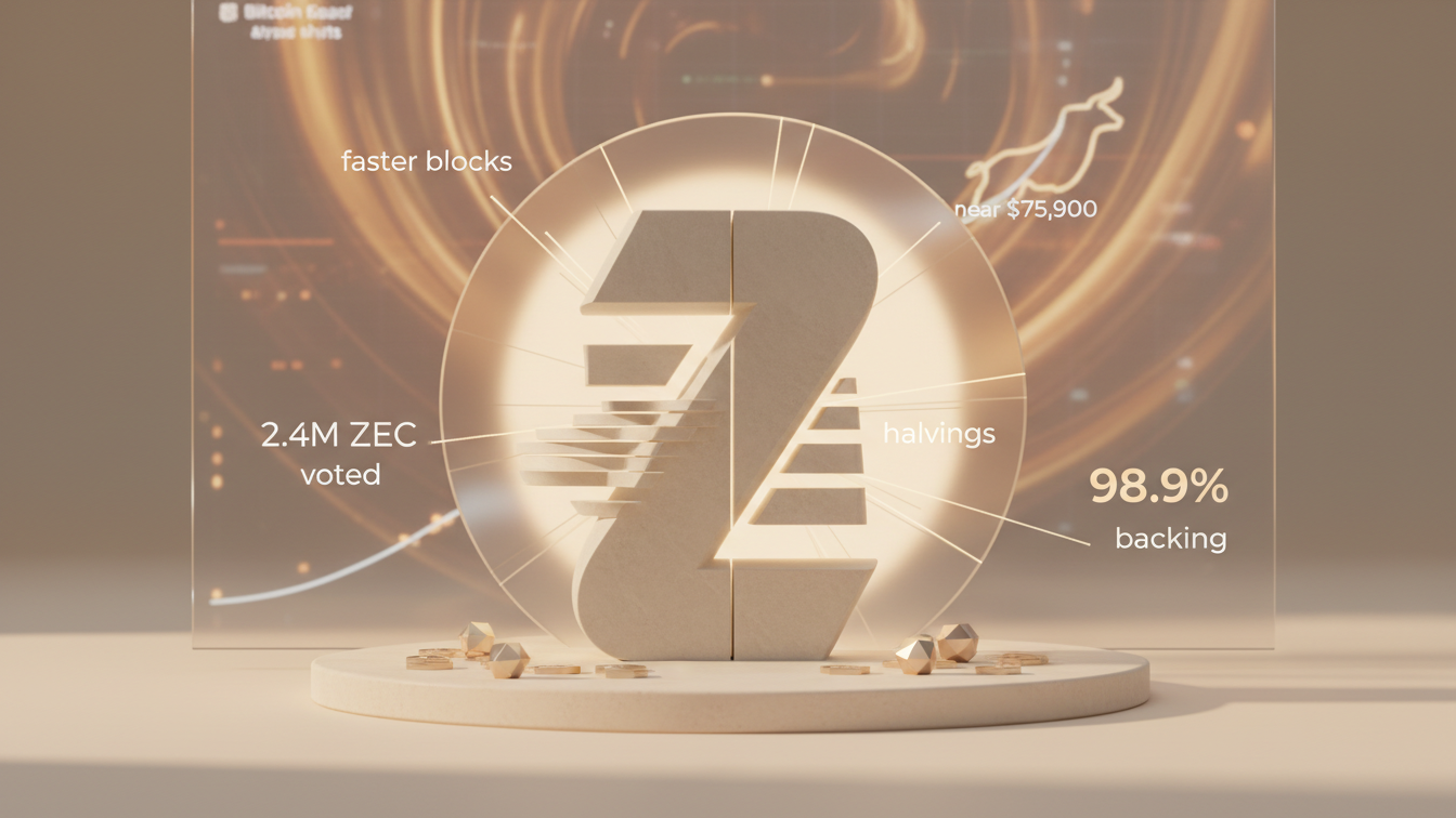 Editorial illustration for Zcash NU7 Vote Highlights Crypto Governance Amid Regulatory Shifts