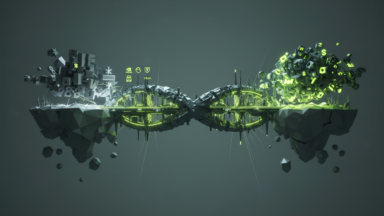 Editorial illustration for Stock-Linked Memecoins Forge New Equity-Crypto Bridge on Robinhood Chain