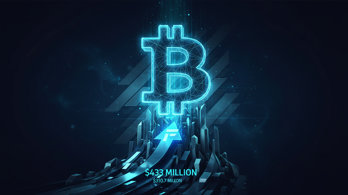 Bitcoin ETFs Recover with $433M Friday Surge Led by Fidelity