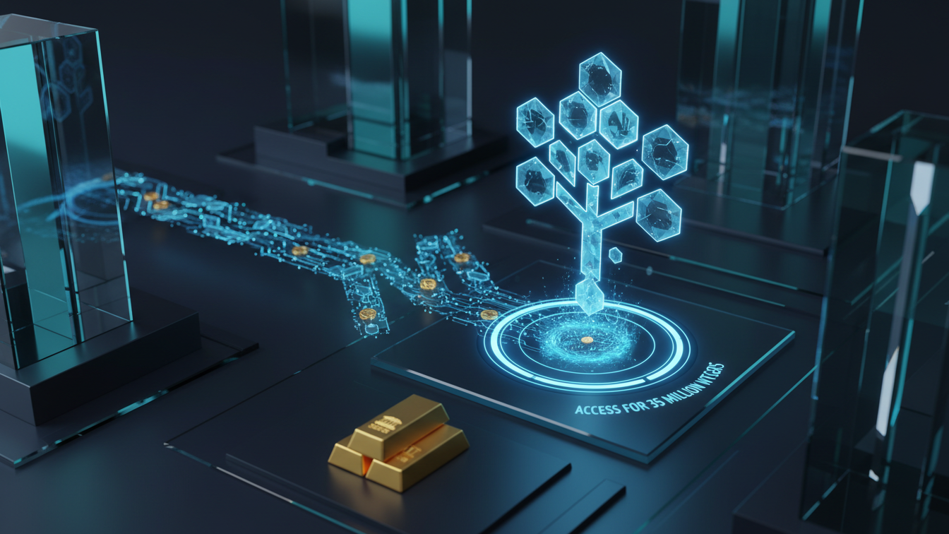 Editorial illustration for MoonPay Opens WisdomTree Tokenized Treasury to 35M Users