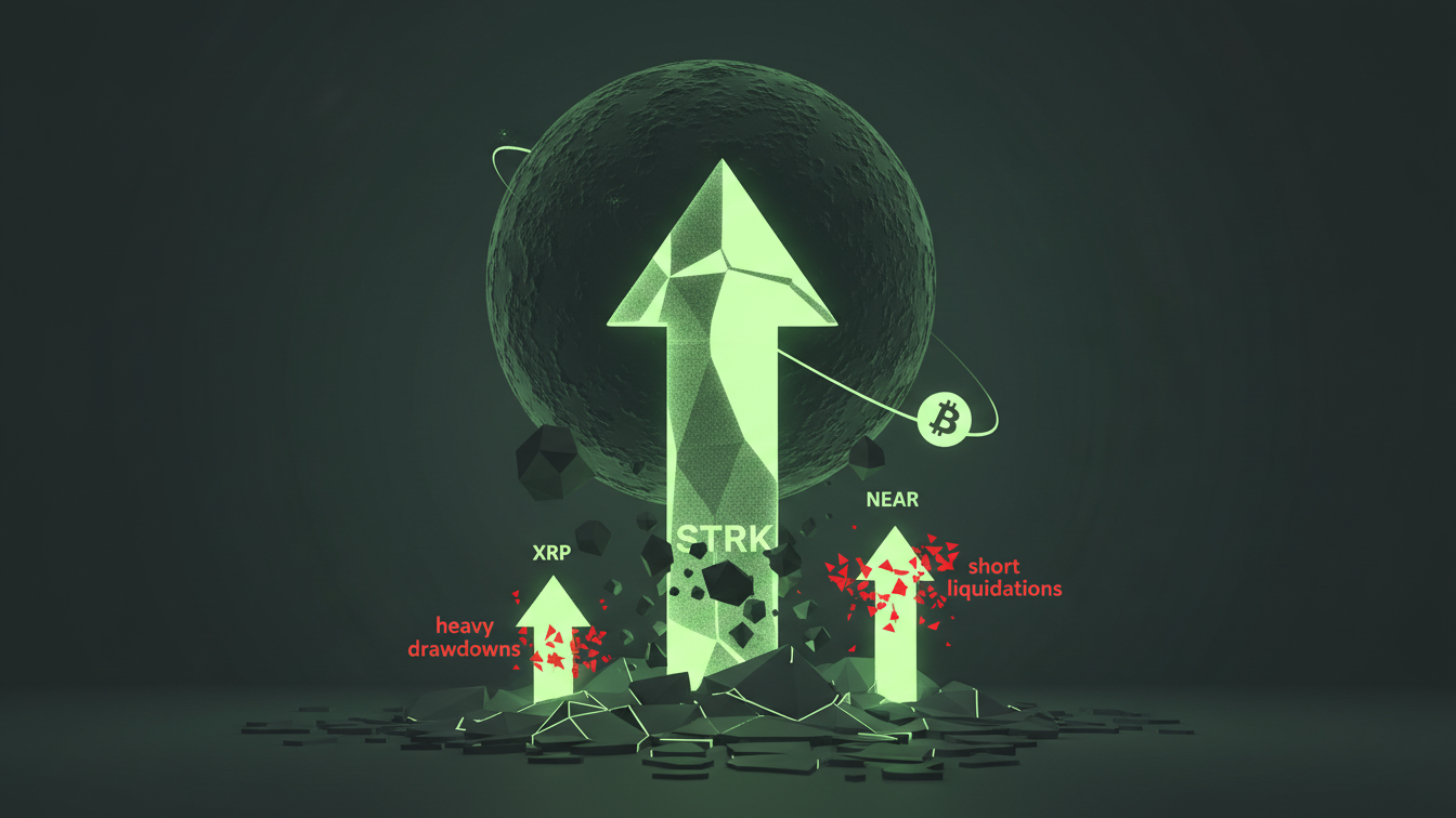 STRK Leads Altcoin Breakouts as BTC Tops $84K