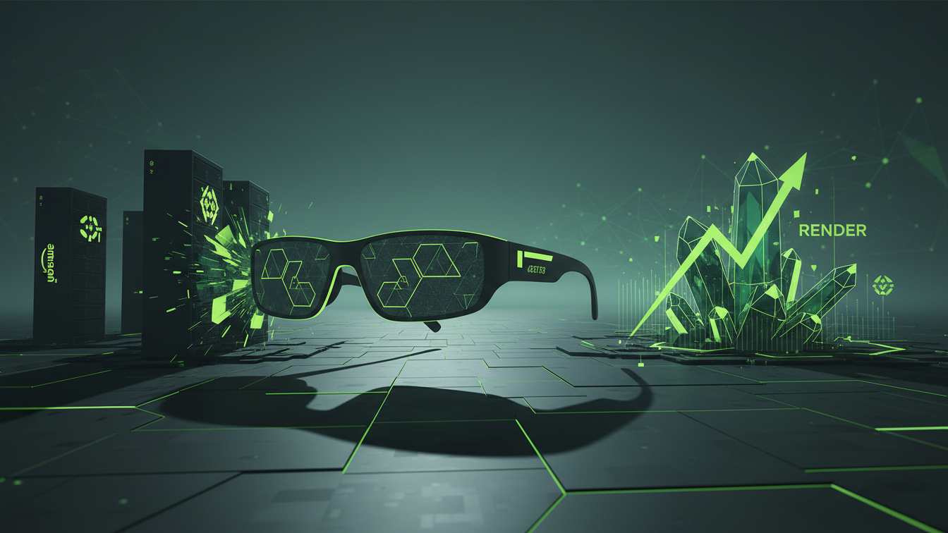 Editorial illustration for Meta Muse Expands into Wearables as AI Crypto Projects Navigate 2026 Market