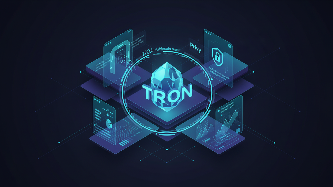 Privy TRON Push Highlights Wallet UX Shift Under 2026 Stablecoin Rules