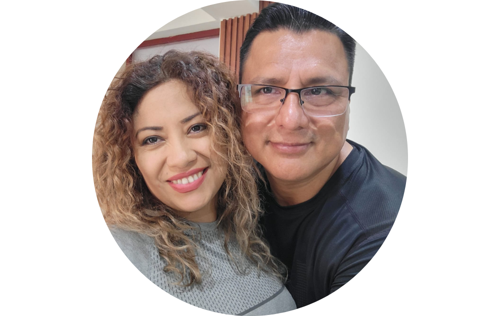 Líderes Jessica Laura y Gregorio Ottiniano