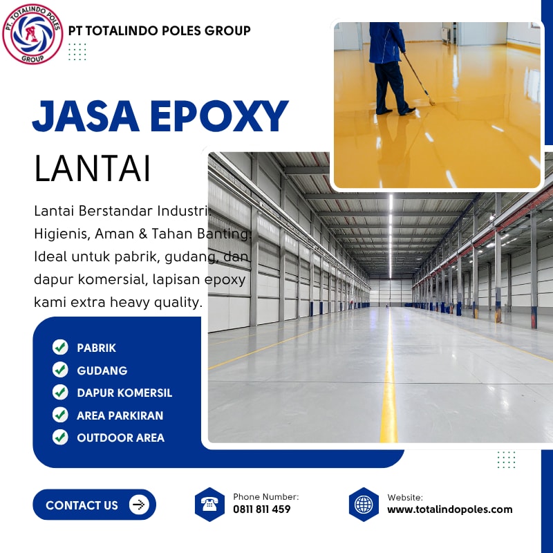 Jasa epoxy lantai murah