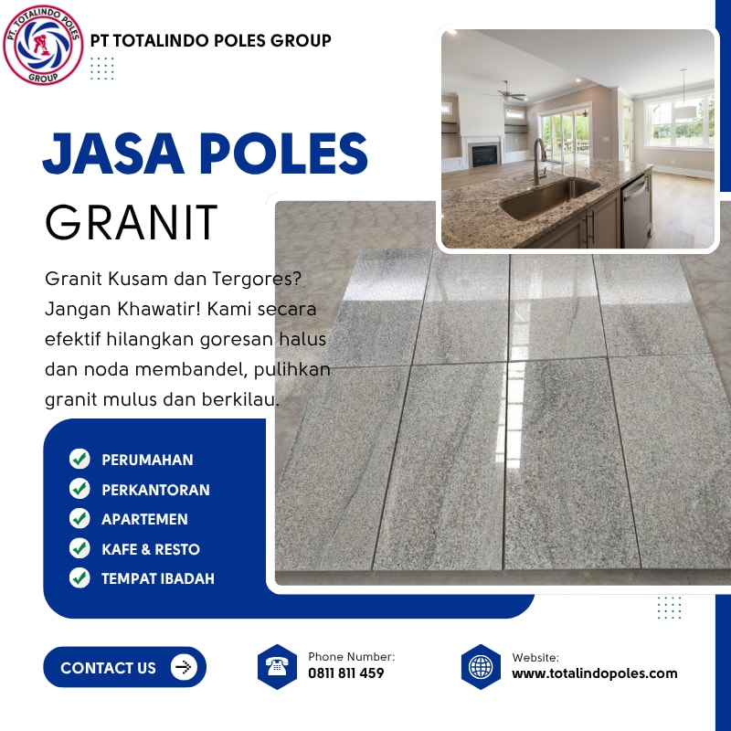 Jasa poles granit murah