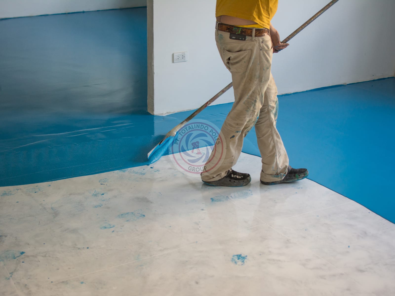 Jasa Epoxy Lantai Pergudangan Pabrik Parkiran Murah Berkualitas area Semarang Solo Demak Jawa Tengah