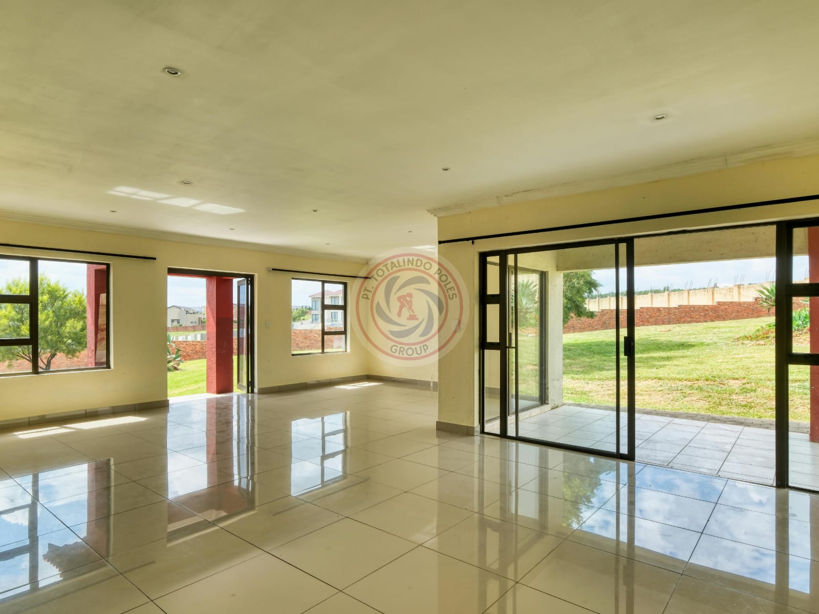 Hasil Poles Granite Tile - Totalindo Poles Group