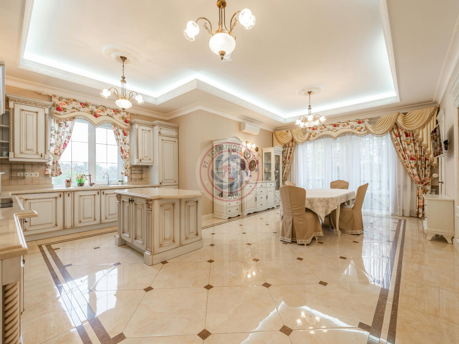 Hasil Poles Marmer Kusam Jadi Kinclong - Totalindo Poles Group