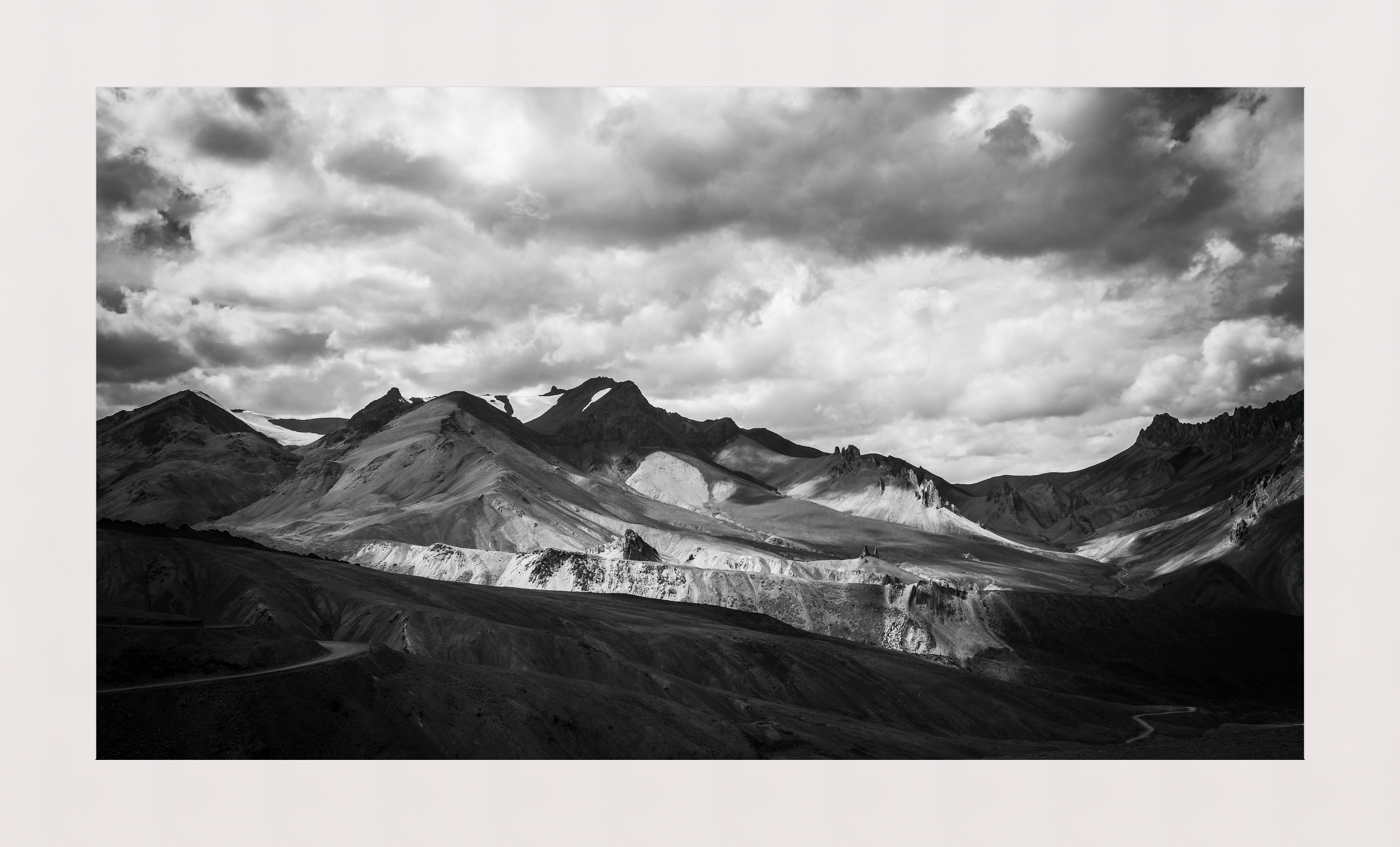 Zanskar Valley from top of Sirsir-la pass at 15700ft