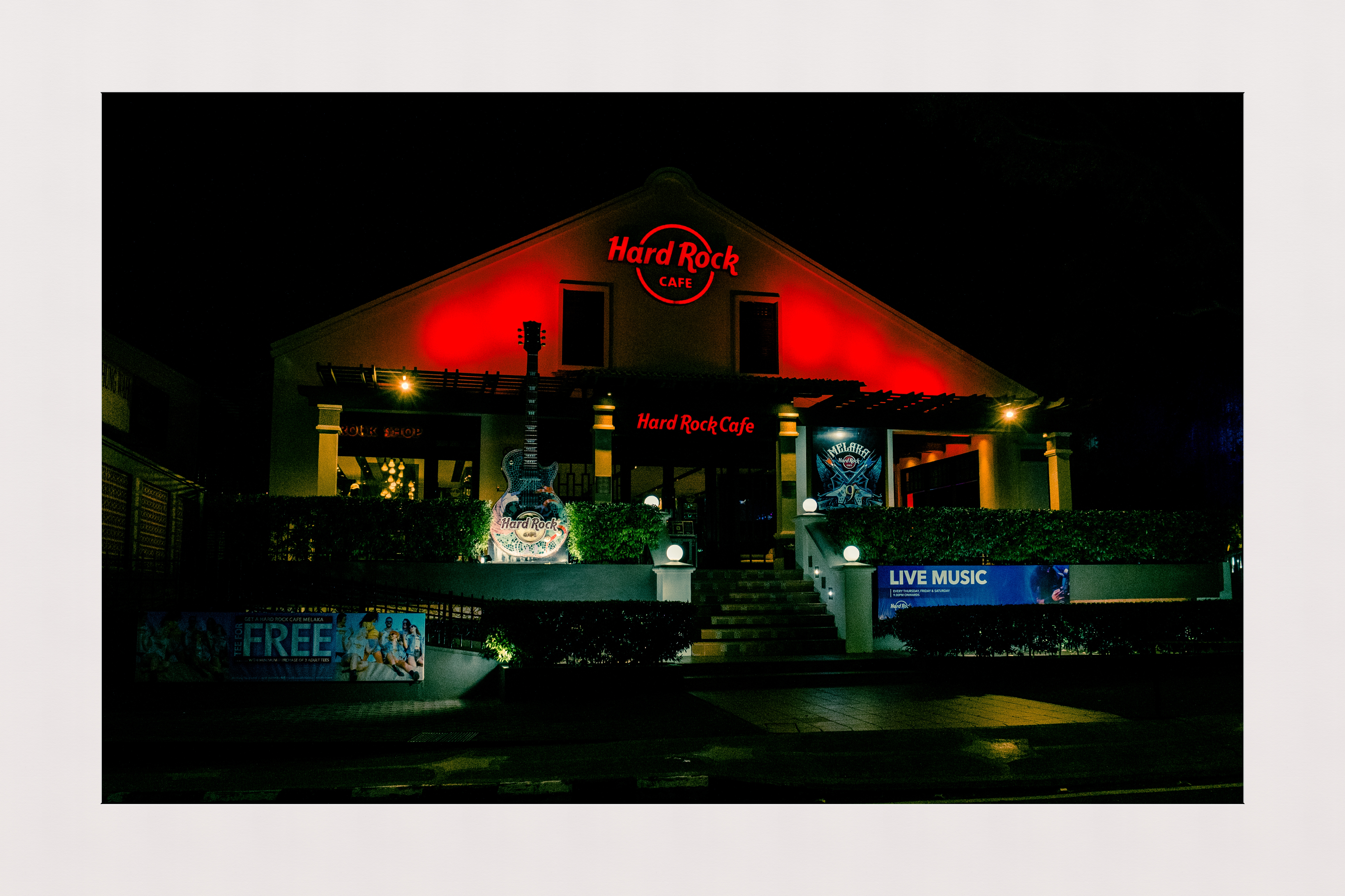 Hard Rock Cafe Malacca, Malaysia.