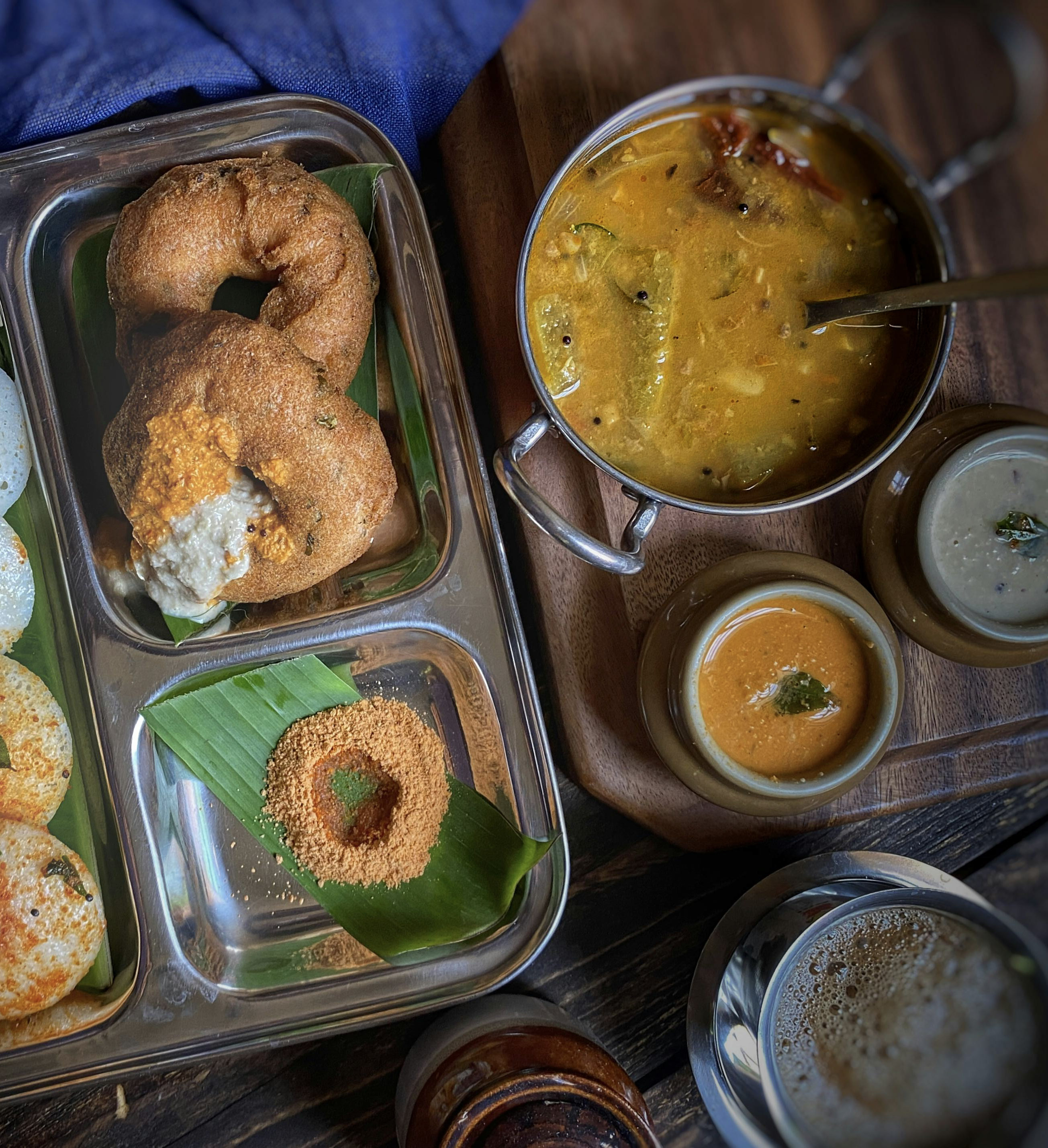 A bowl of sambar
