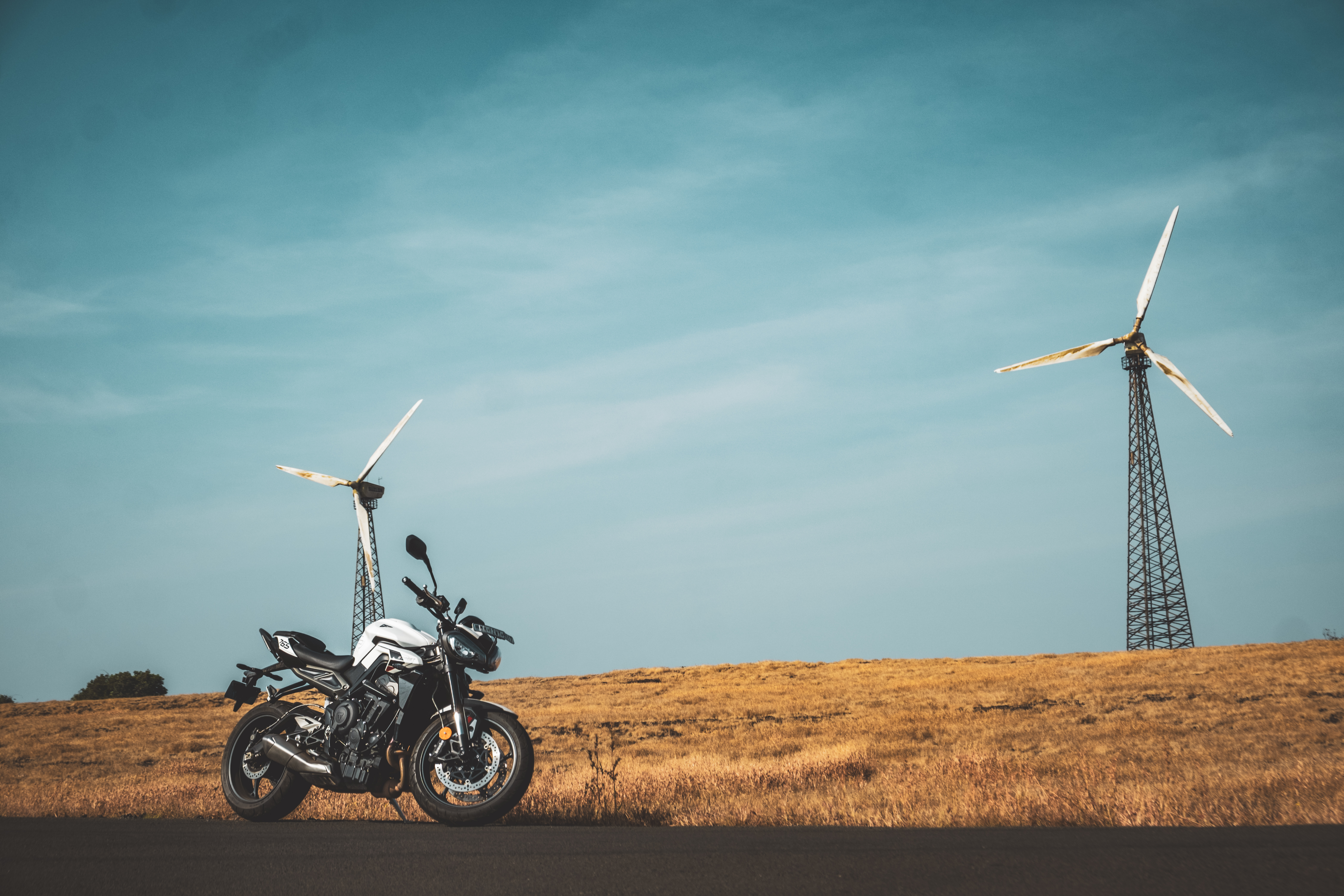 Triumph Street Triple R, Crystal White