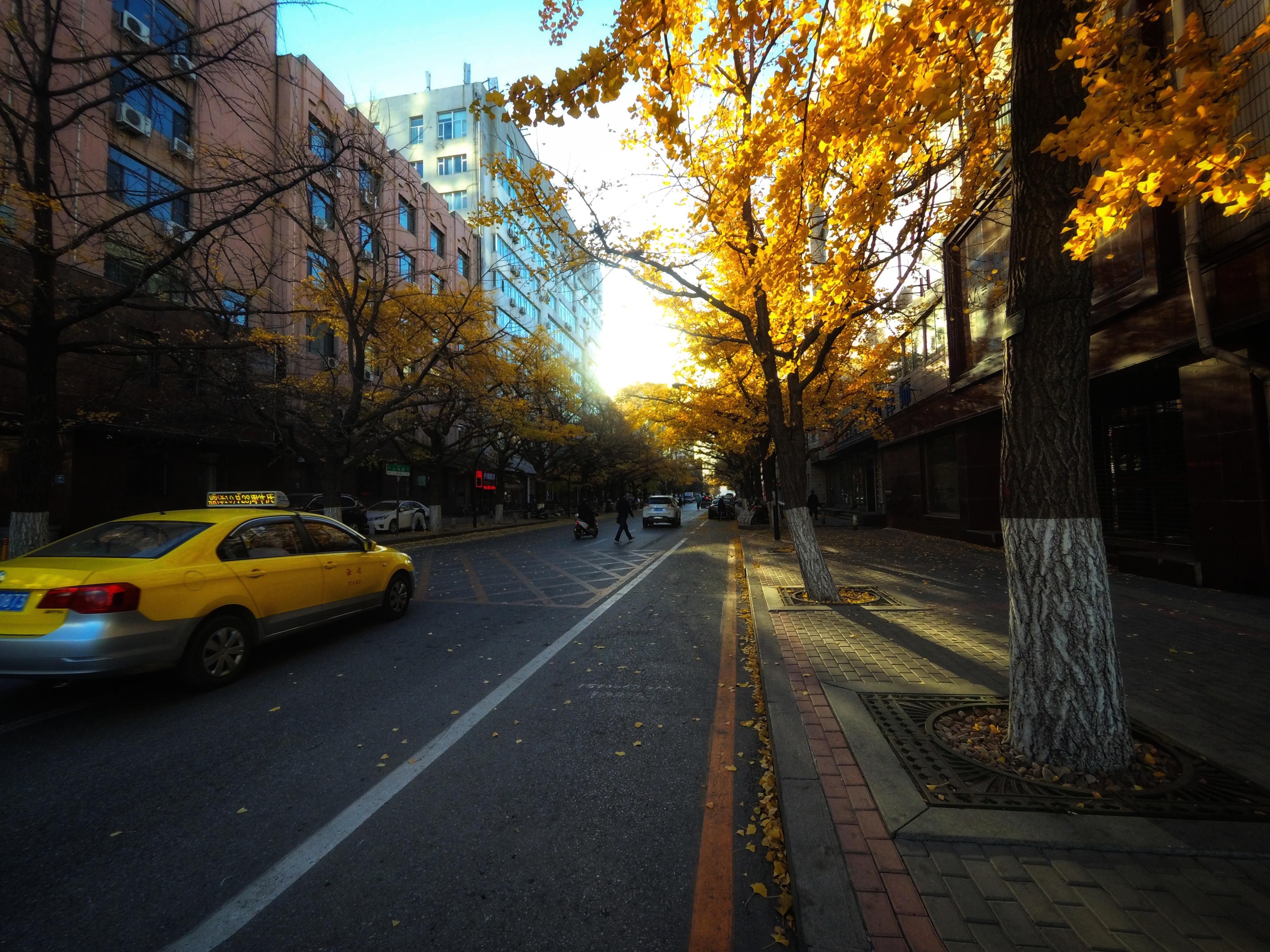 A street in Dandong