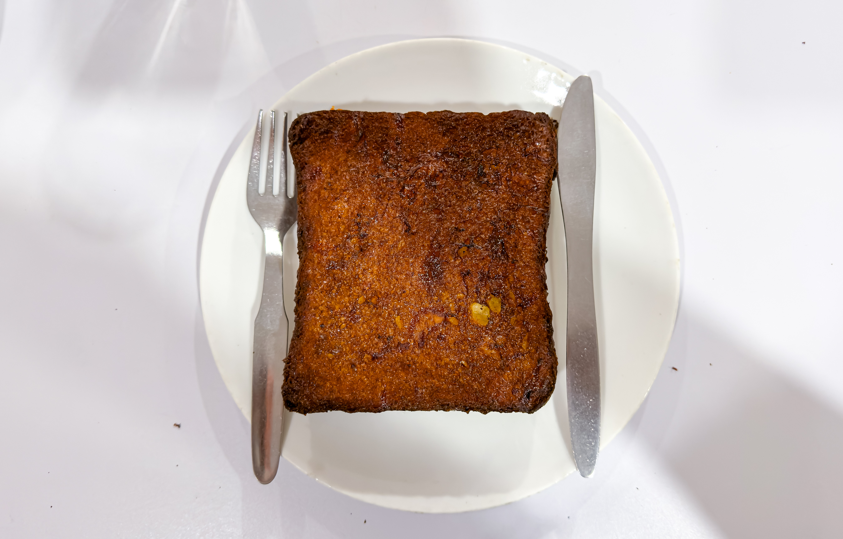 French toast at the Sector 10 Indian Coffee House in Bhilai