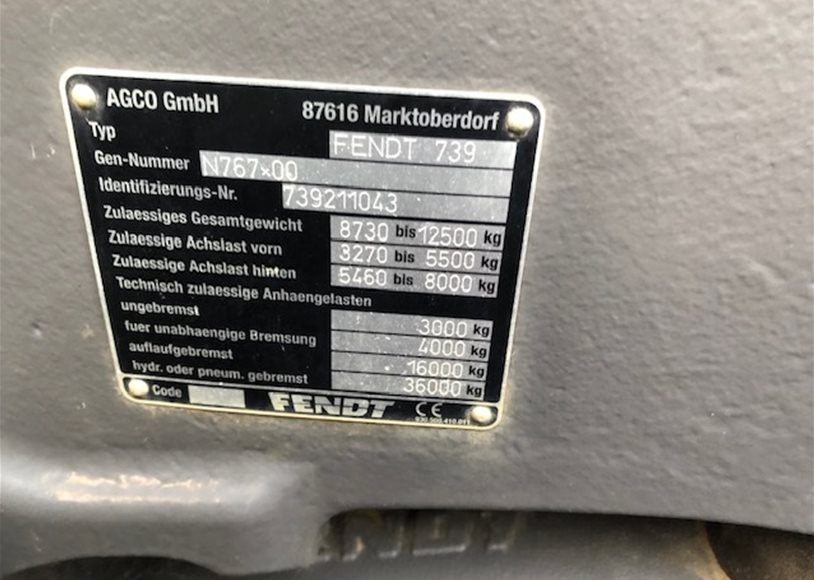Fendt 716 Tractor - Image 7