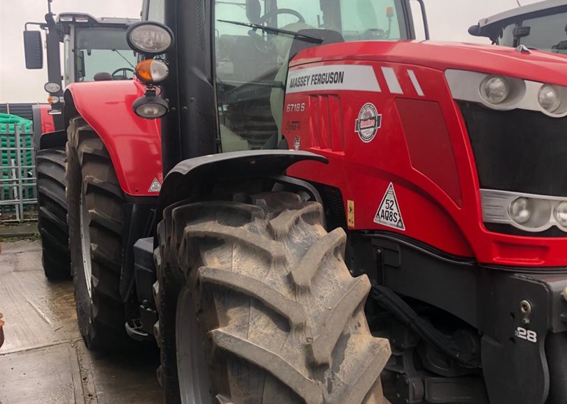 Massey Ferguson 6718SEFD6 Tractor - Image 2