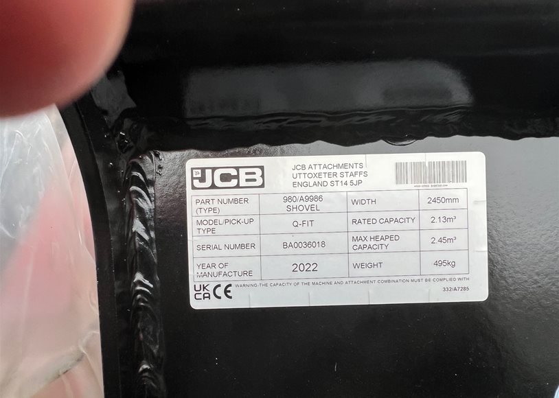 Jcb 980/A9972 Bucket - Image 3