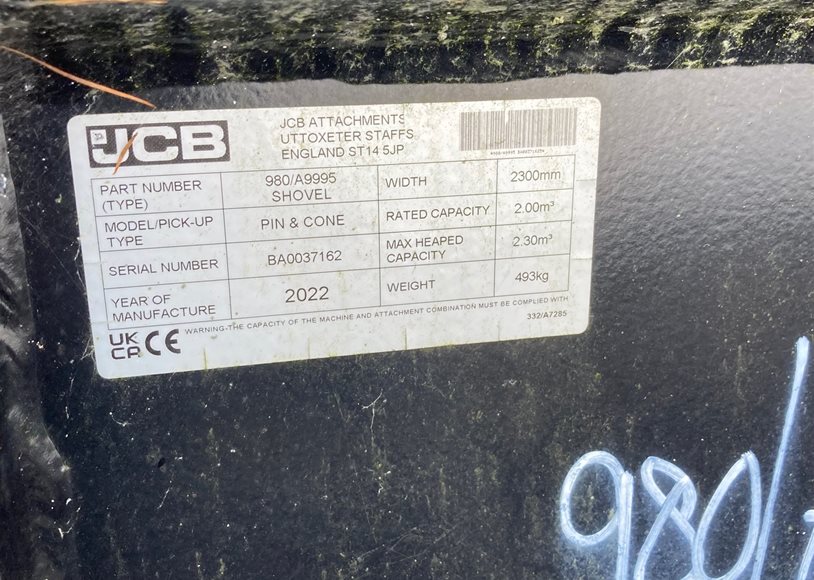 Jcb 980/A9972 Bucket - Image 6