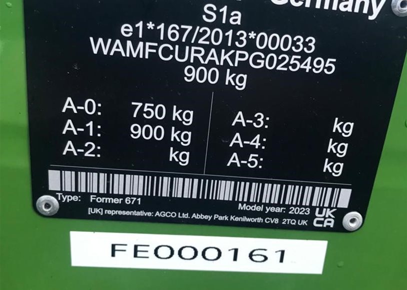 Fendt 671 Rake - Image 6