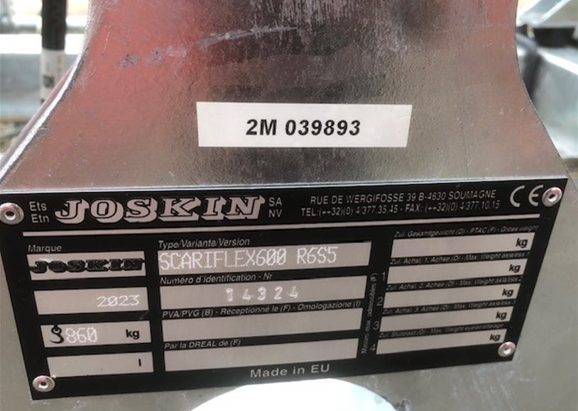 Joskin R6S5 600 Aerator - Image 6
